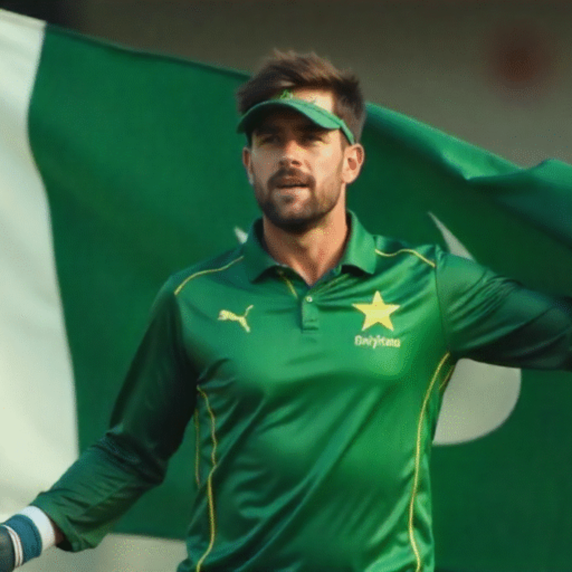 freepik a cricket player with pakistan flag and green cric 74836